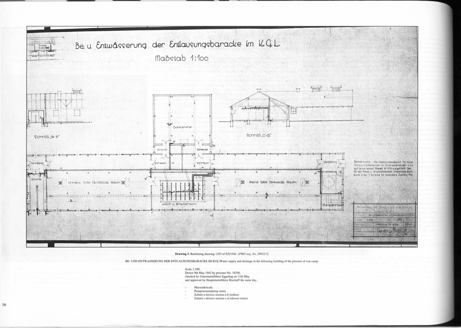 blueprint of BW 5a, Birkenau, 1942.jpg