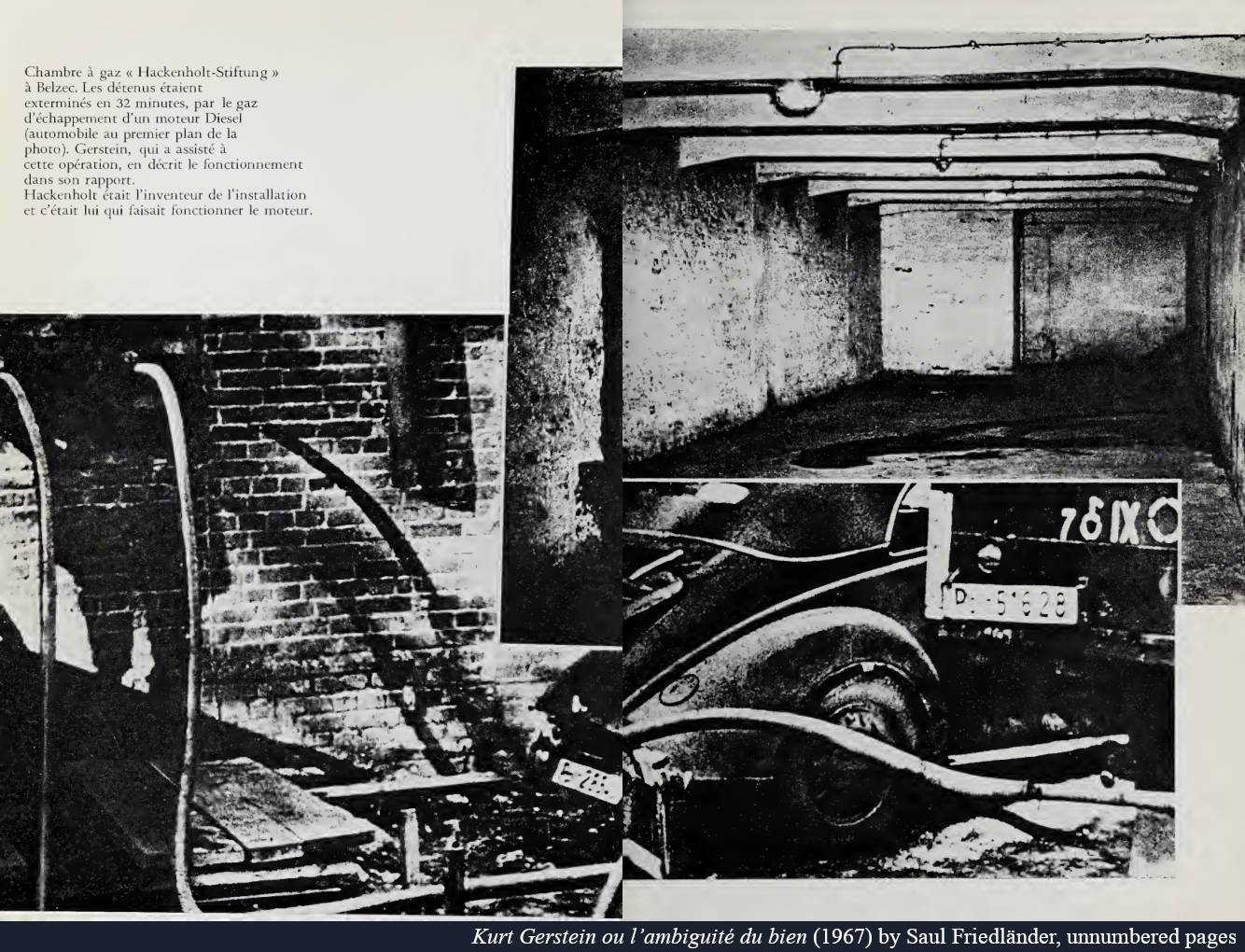 Saul Friedländer claimed photos of Auschwitz and Mogilev were actually of a diesel gas chamber in Belzec.jpg